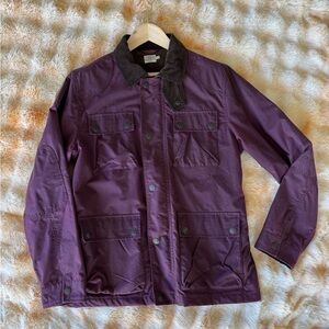 NWOT Faherty Organic Waxed Cotton Jacket - Large